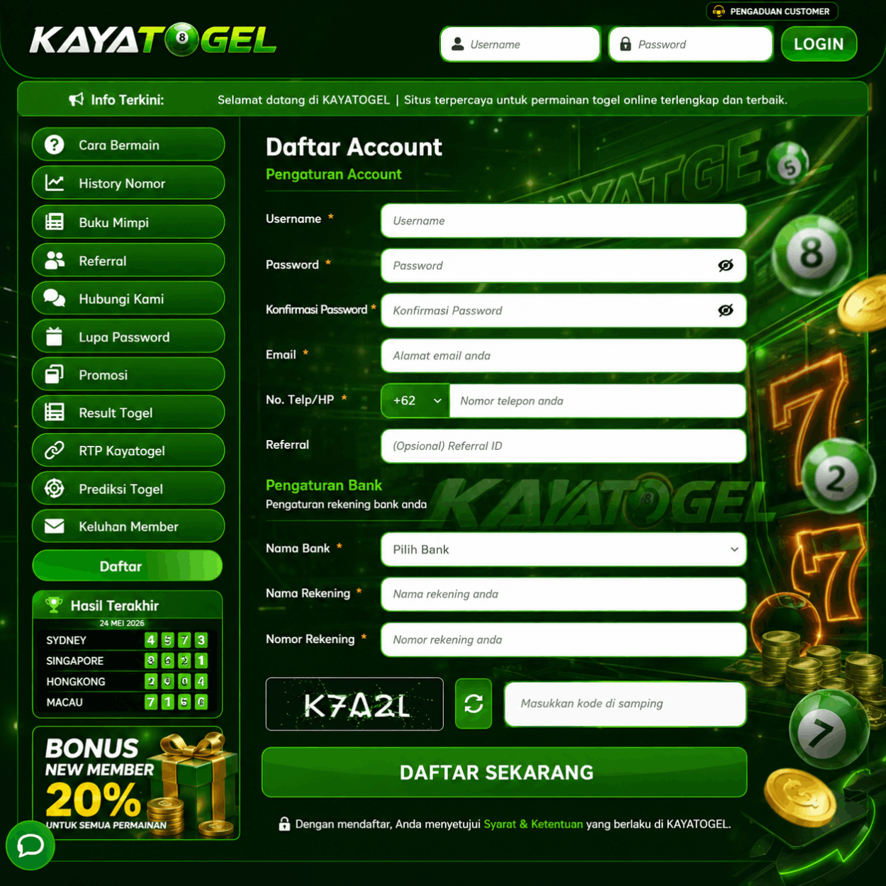 Daftar Kayatogel
